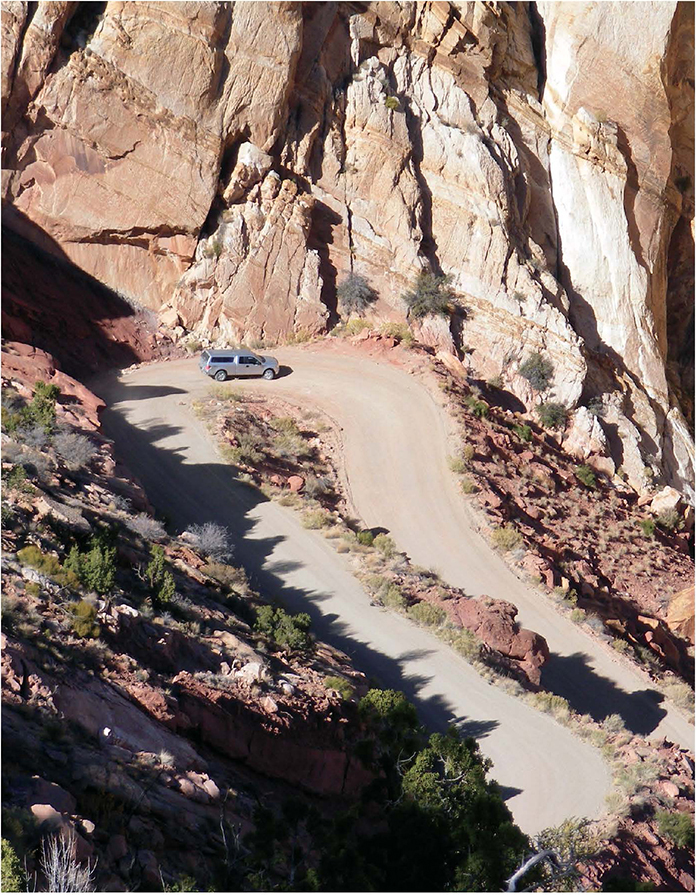 Watch for hairpin turns on your way to Boulder Utah from Bullfrog Marina - photo 4