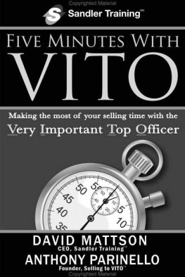 David Mattson - Five Minutes With VITO
