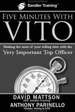 David Mattson Five Minutes With VITO