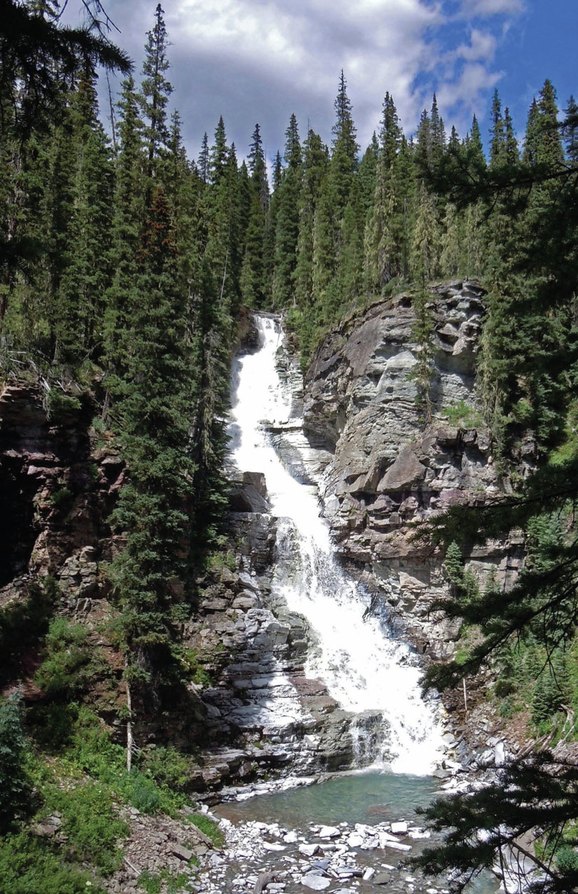 Can you find this spectacular waterfall located near one of the hikes in this - photo 8