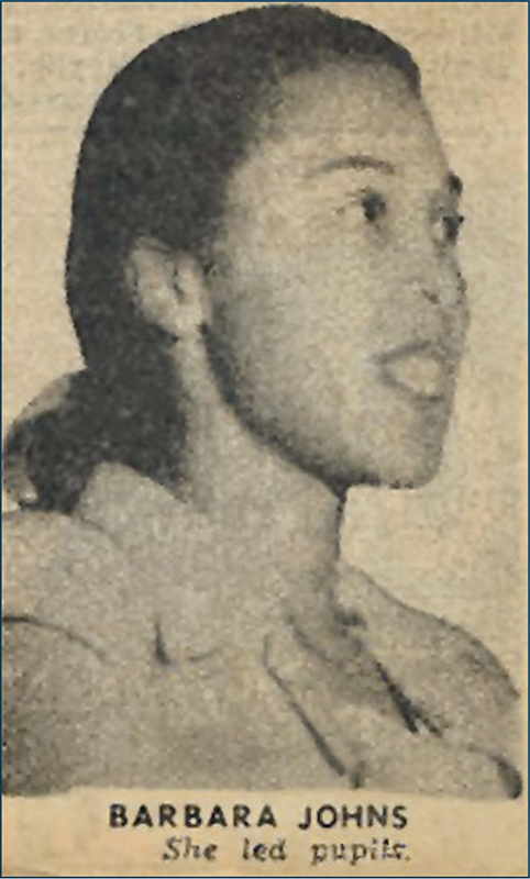 This photograph of Barbara appeared in the Richmond Afro-American in 1951 and - photo 6