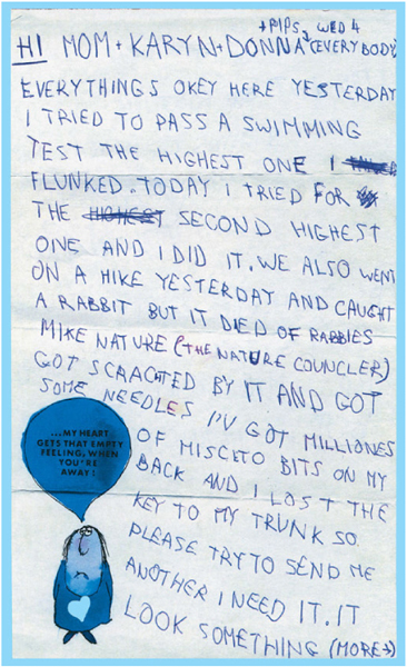 PS I Still Hate It Here More Kids Letters From Camp - photo 13