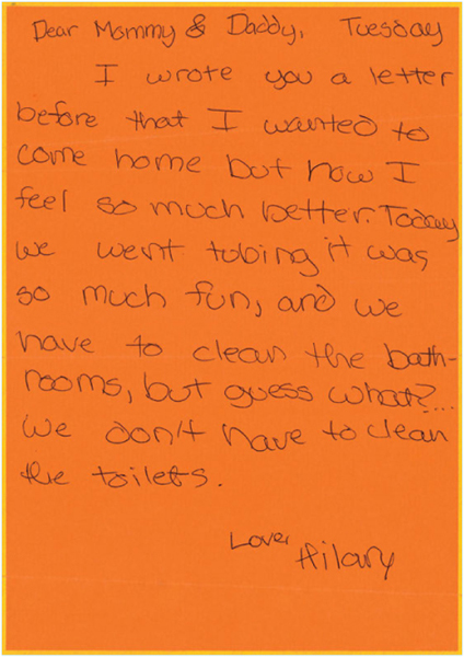 PS I Still Hate It Here More Kids Letters From Camp - photo 22