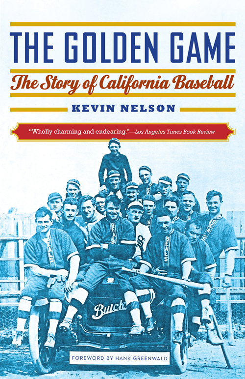Nelsons wholly charming and endearing book allows us to see baseball as a - photo 1
