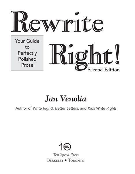 Copyright 1987 2000 by Jan Venolia All rights reserved No part of this book - photo 2