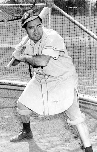 Barney Stein sans camera taking his cuts in spring training CONTENTS - photo 1