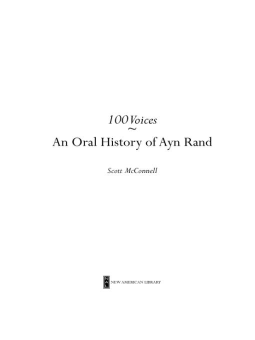 Table of Contents Preface The Ayn Rand Oral History Program began in - photo 1