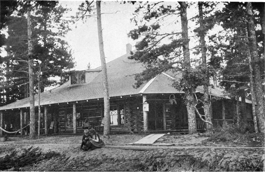 An Example of Cabin Much Too Elaborate for Amateur Building Enough Trees have - photo 5