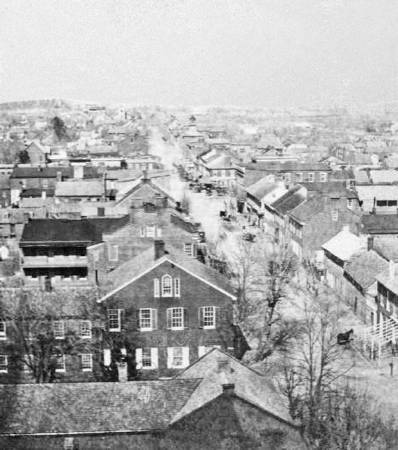 Here is another view of Hagerstown taken by a camera from atop St Johns - photo 7