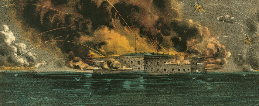 Union soldiers were attacked at Fort Sumter as shown in this illustration from - photo 4