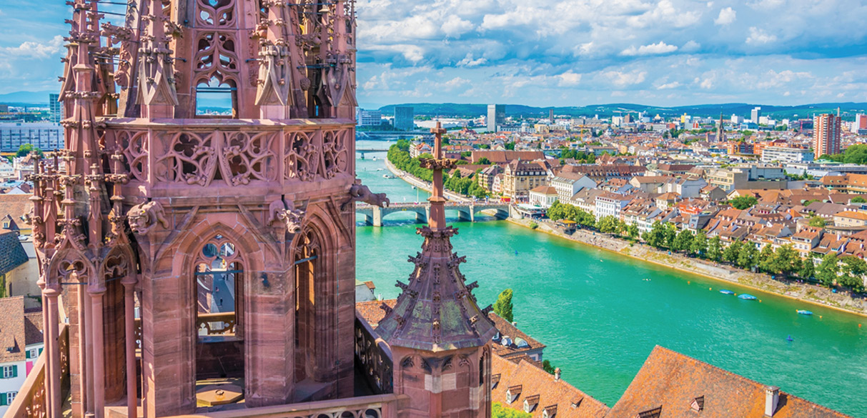 You can climb the 250 steps up the Gothic towers of Basler Mnster to be - photo 13