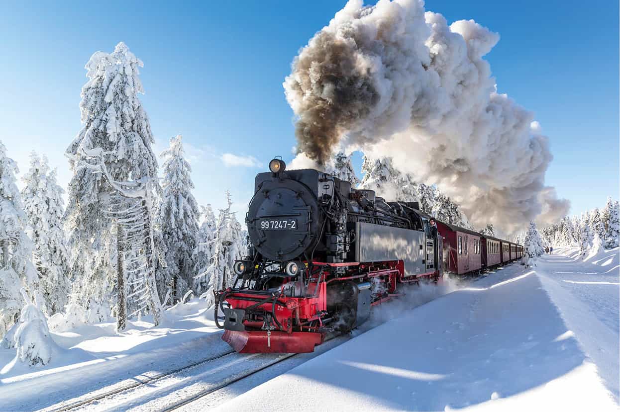 The Brocken Railway runs through the Harz Mountains Alamy The - photo 8