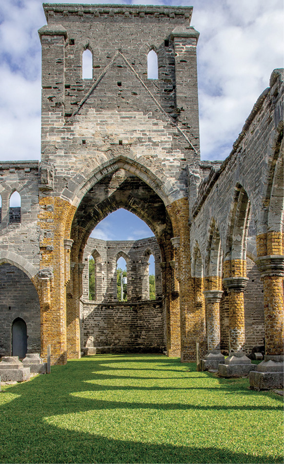 Inside the Unfinished Church The view from the terrace of the White Horse - photo 9