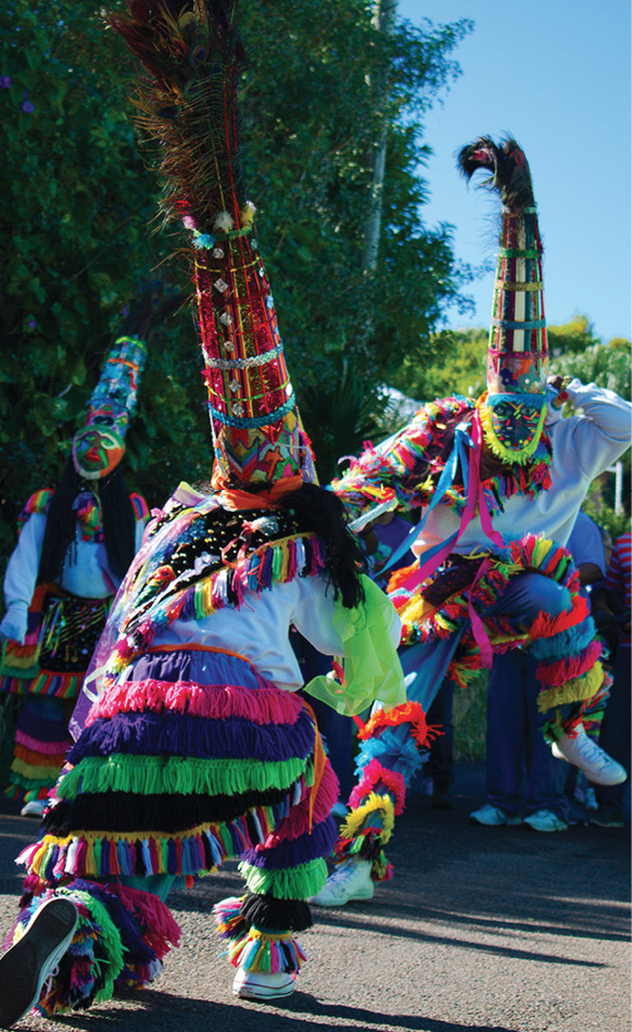 Traditional Gombey dancers perform See Sessions House home to Bermudas - photo 19