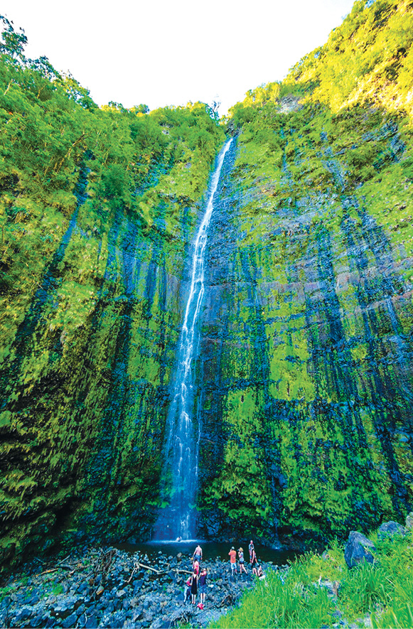 Waimoku Falls in a tropical rain forest along the Road to Hana See The - photo 10