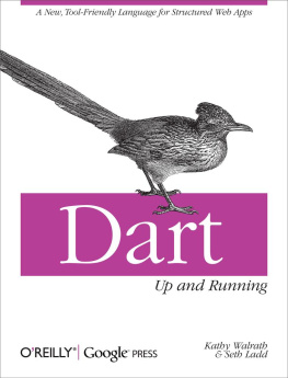 Kathy Walrath Dart: Up and Running