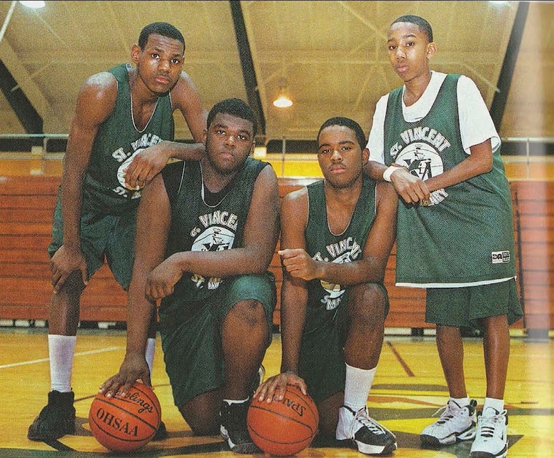 LeBron and his friends became known as the Fab Four left to right LeBron - photo 5