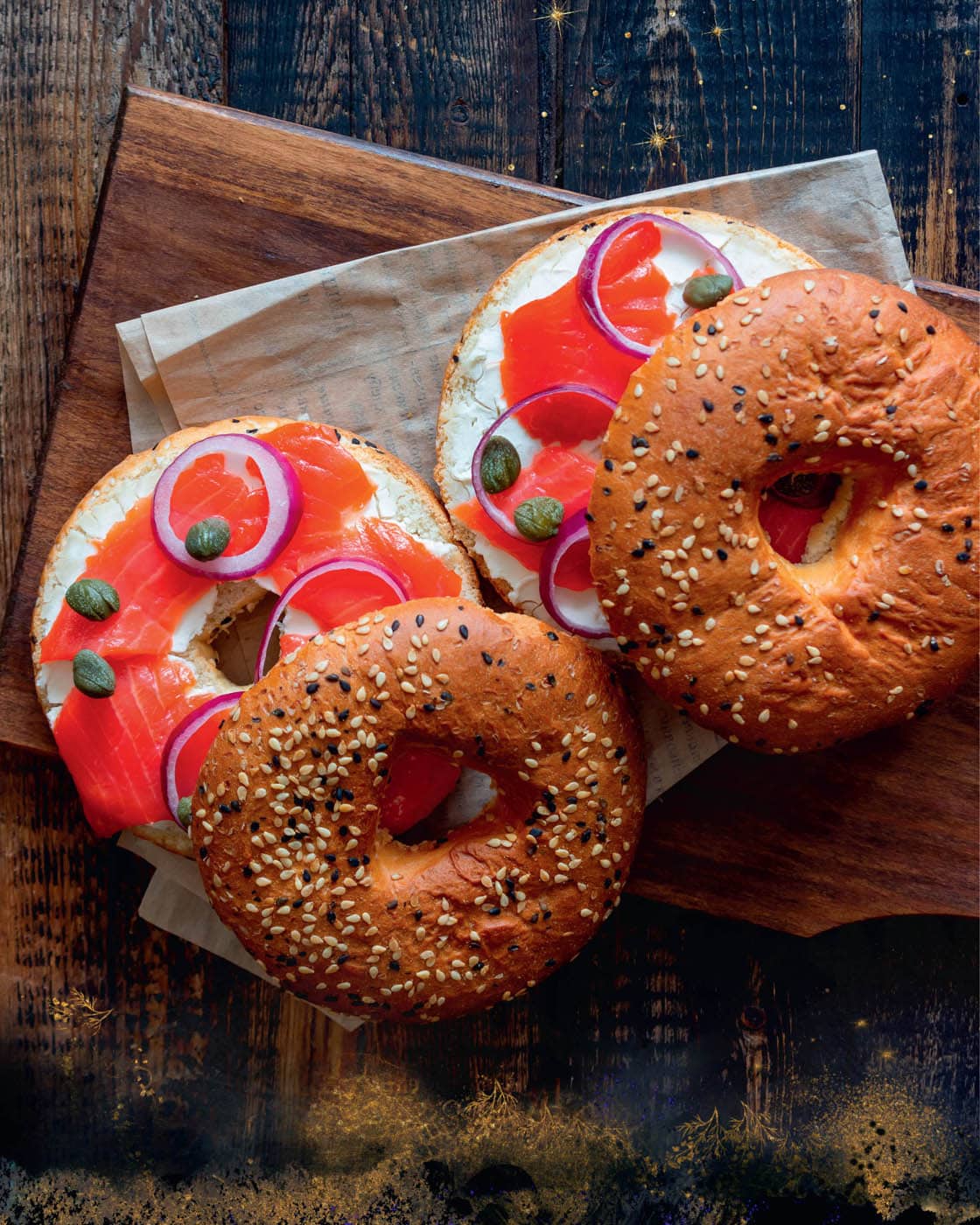 NJORDS LOX AND BAGELS Lox and bagels a widely popular dish has its roots in - photo 11