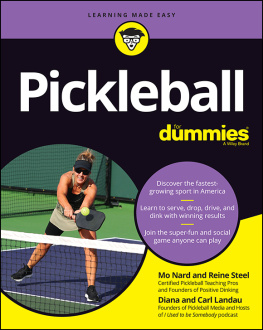 Mo Nard - Pickleball For Dummies