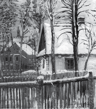 Patczyna in winter by Lucas Mrzyglod 1925 The place where divided loyalties - photo 2