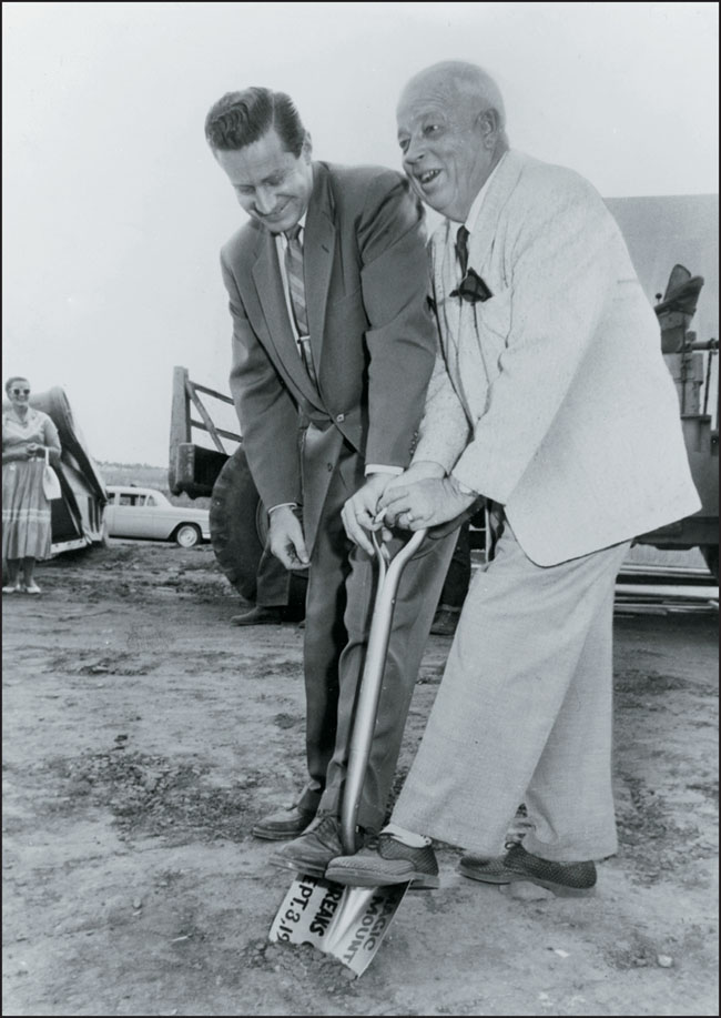 Magic Mountain is dedicated to its founder Walter F Cobb right his - photo 4