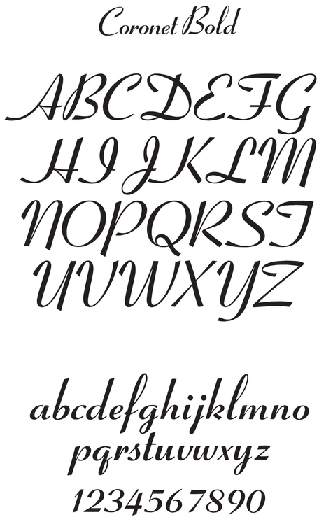 Bold Script Alphabets - photo 26