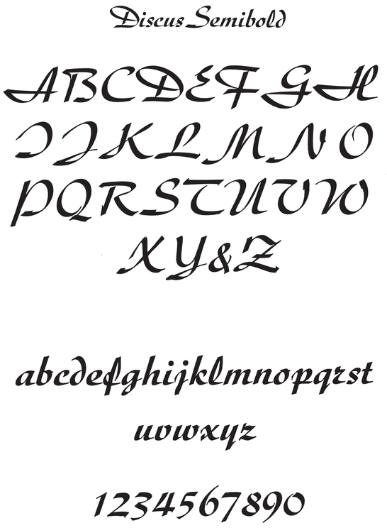 Bold Script Alphabets - photo 30