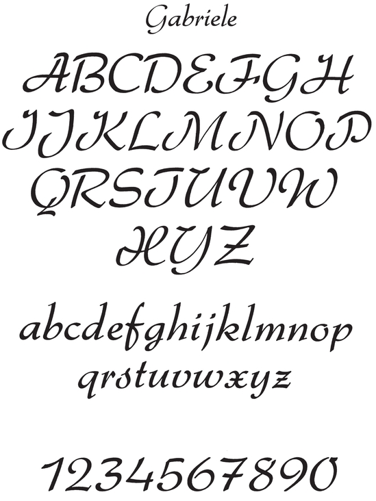 Bold Script Alphabets - photo 46