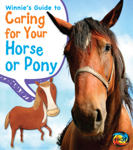 Anita Ganeri - Winnies Guide to Caring for Your Horse or Pony