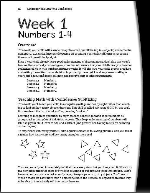 Sample Week Preview The preview for each week includes the following - photo 3