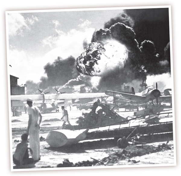 The United States entered World War II after the 1941 attack on Pearl Harbor - photo 4