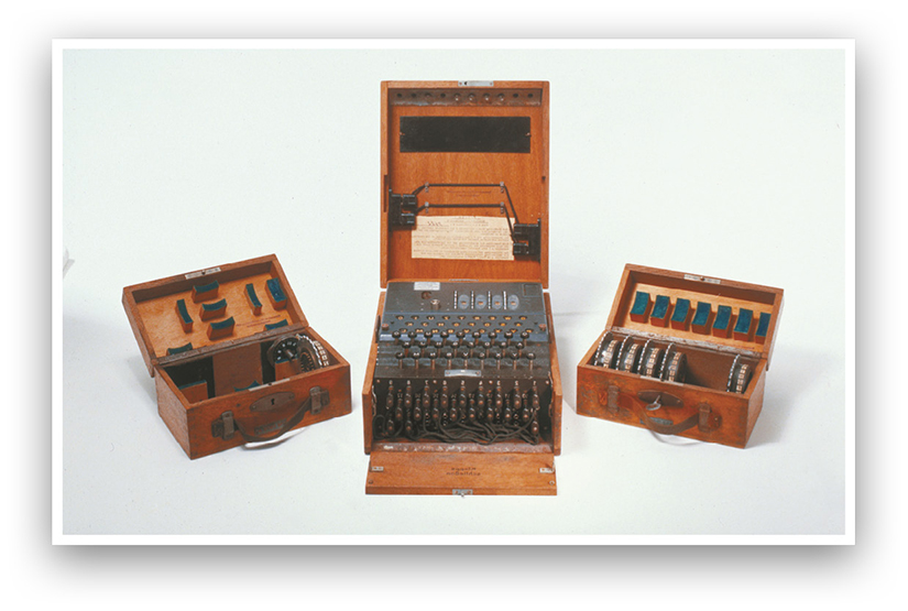 The Germans code machine was known as Enigma You and Komori are the very first - photo 7