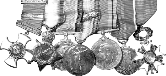 From left to right Distinguished Service Order DSO the 1914-15 Star the - photo 21