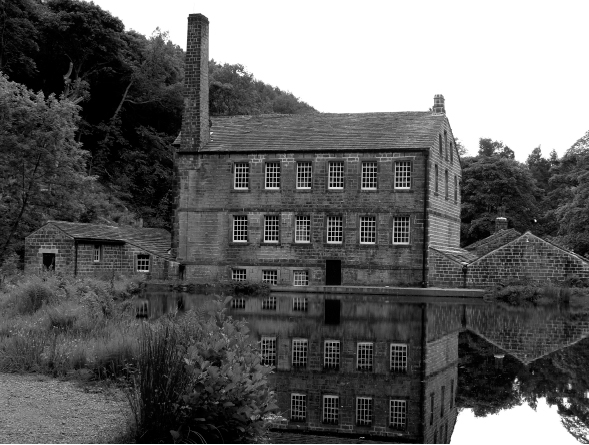 Gibson Mill Hebdon Bridge A typical cotton mill from the nineteenth century - photo 24