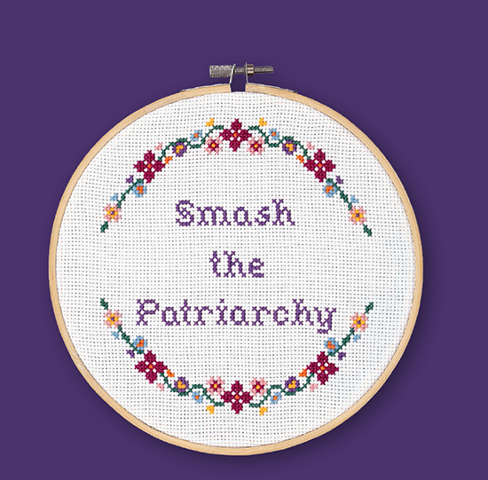 FEMINIST CROSS-STITCH 40 Bold Fierce Patterns STEPHANIE ROHR - photo 2