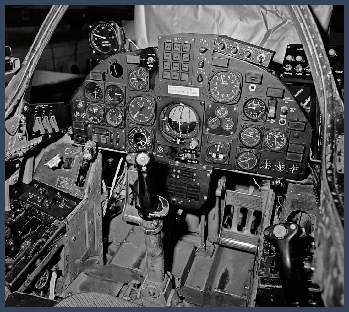 NASA converted the cockpits of military aircraft for use as early flight - photo 6