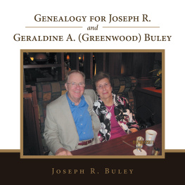 Joseph R. Buley - Genealogy for Joseph R. and Geraldine A. (Greenwood) Buley