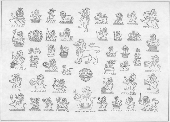 Heraldic Designs for Artists and Craftspeople - photo 17
