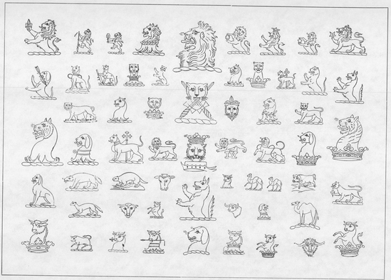 Heraldic Designs for Artists and Craftspeople - photo 19