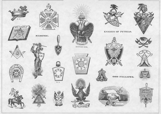 SYMBOLS ETC COLLEGE FRATERNITY EMBLEMS - photo 35