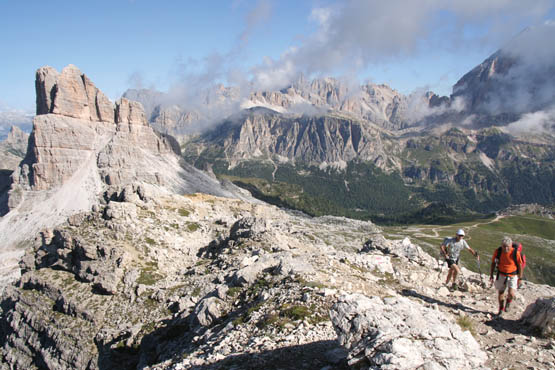 The fantastic approach to the Nuvolau Walk 21 Like the Alps to which they - photo 13