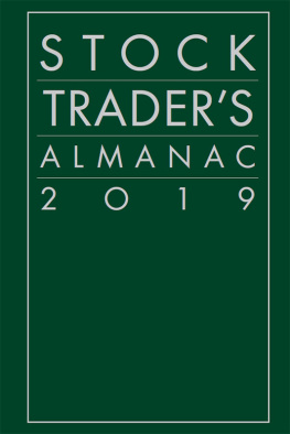 Jeffrey A. Hirsch Stock Traders Almanac 2019