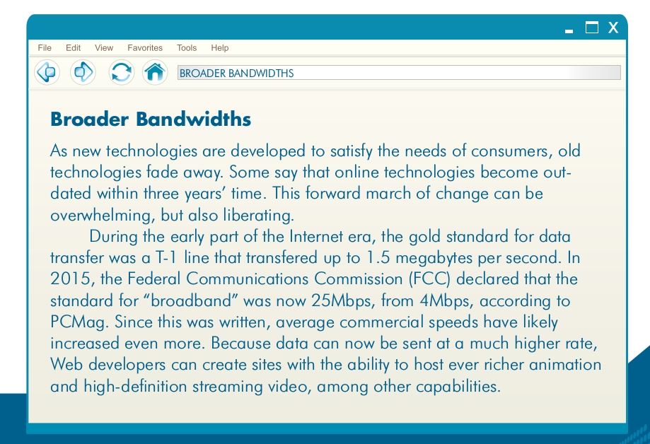 Pages Browsers and Servers The Internet is a worldwide system of computer - photo 7