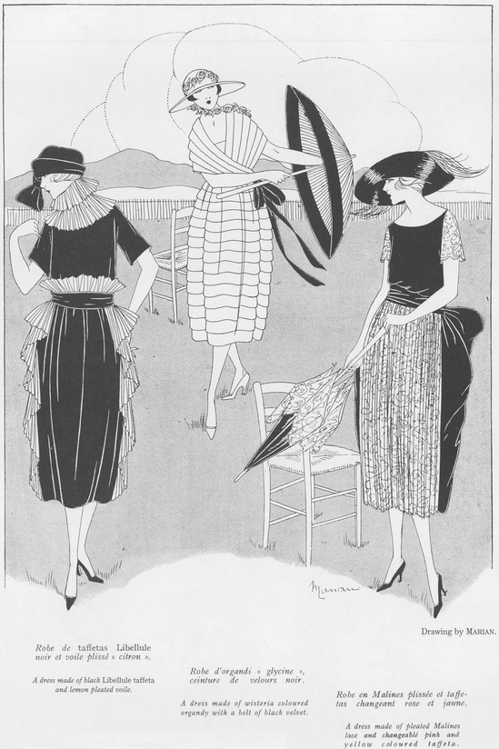 AT THE POLO CLUB CHILDRENS FASHIONS Drawing by G CHIGOT SIMPL - photo 6