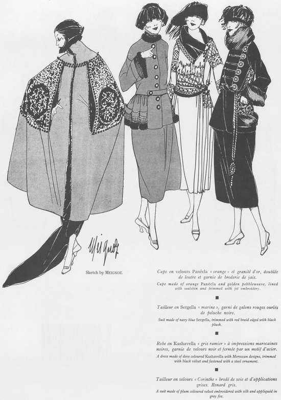 CREATIONS FROM POIRET LES GRANDES LGANCES The outfits of Madem - photo 12