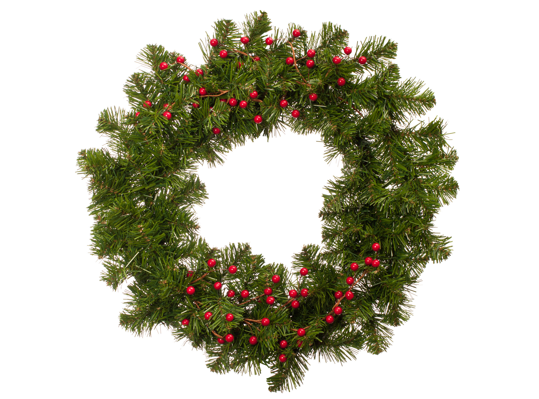 You can use branches from a Christmas tree and berries from a holly bush to - photo 9