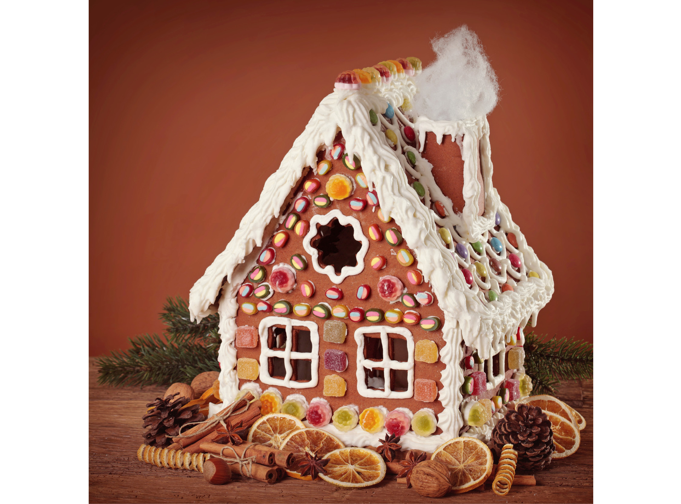 Decorating a gingerbread house is a tradition during the Christmas season You - photo 13