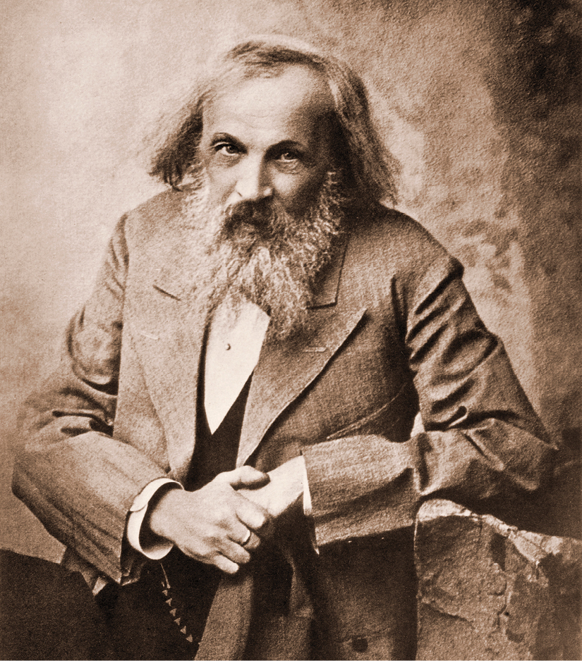 Russian chemist Dmitri Mendeleev organized his periodic table by the properties - photo 5