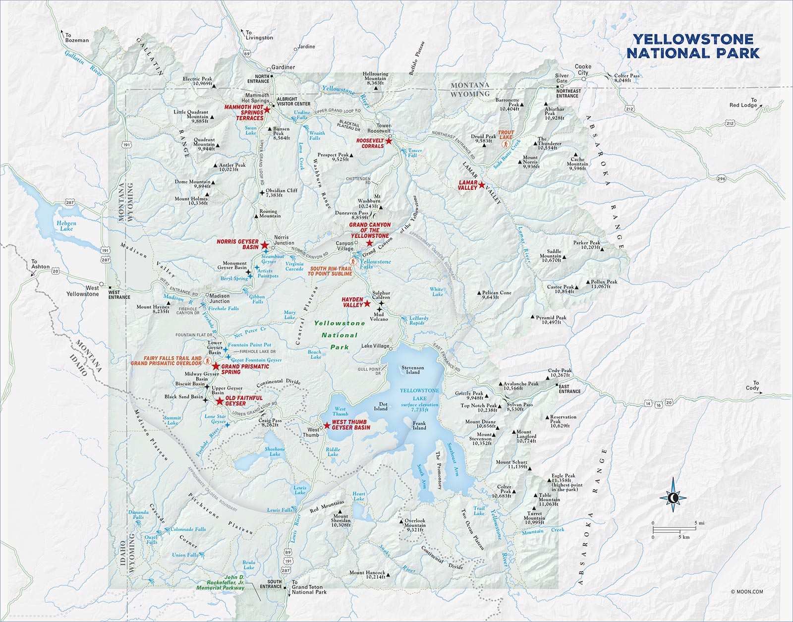 The earths tremendous forces have made Yellowstone and Grand Teton National - photo 5