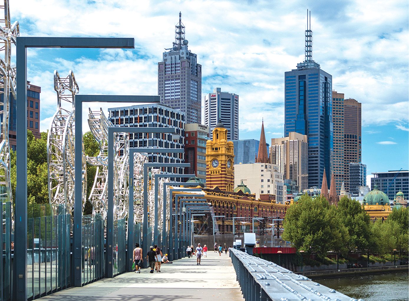 On the banks of the Yarra River Melbournes Southbank area is known for its - photo 14